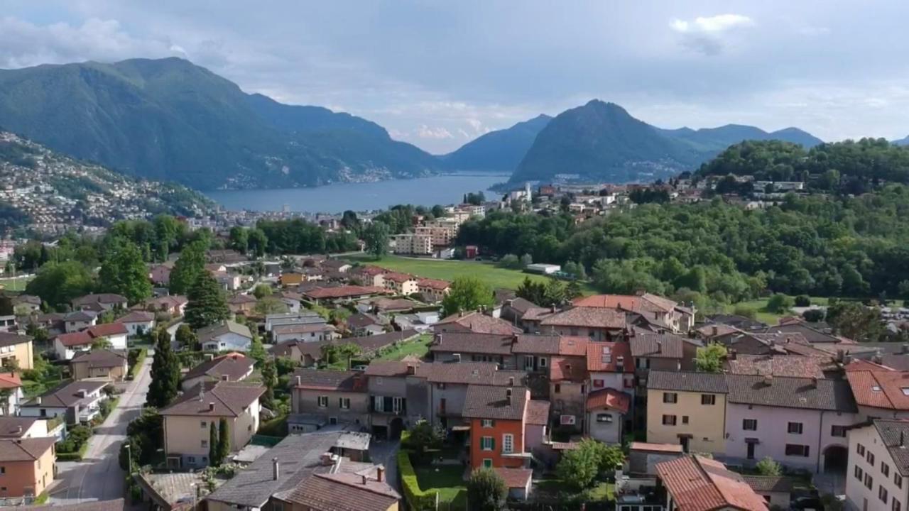 Comano Lugano Ticino - B&B Walterina Eksteriør bilde
